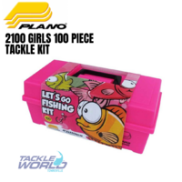 Plano Tackle Box and 100pc Kit 2100 Pink