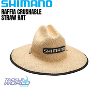 Shimano Raffia Crushable Straw Hat