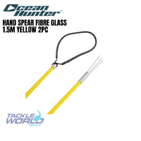 Ocean Hunter Hand Spear Fibre Glass 2m Yellow 2pc