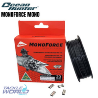 Ocean Hunter MonoForce Mono Black 10m & Crimps