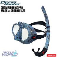 Ocean Hunter Mask & Snorkel Chameleon GoPro Set