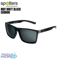 Spotters Riot Matt Black Carbon