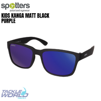Spotters Kanga Matt Black Purple
