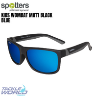 Spotters Wombat Matt Black Blue