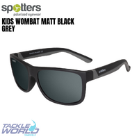 Spotters Wombat Matt Black Grey