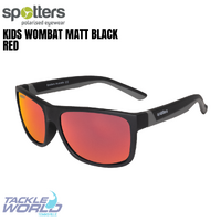 Spotters Wombat Matt Black Red