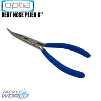 Optia Plier Bent Nose 6" Stainless Steel