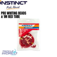 Instinct Pro Whiting Beads & 1m Red Tube
