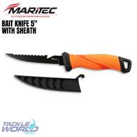 Maritec Bait Knife 5" with Sheath