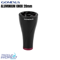 Gomexus Knob Aluminum 20mm Black Red