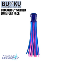 Buku Chugger 6" Skirted Lures - Flat Face