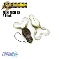 Chasebaits Flexi Frog 65mm 3pc