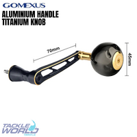 Gomexus Aluminum Handle with Titanium Knob BKGD