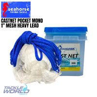Castnet Seahorse Heavy Lead Pocket Mono 1" Mesh