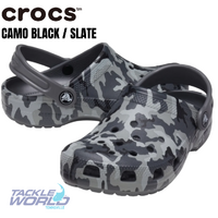 Crocs Classic Camo Black/Slate Grey 