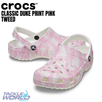 Crocs Classic Duke Print Pink Tweed