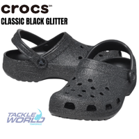 Crocs Classic Glitter Black