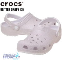 Crocs Classic Glitter Grape Ice 