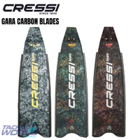 Cressi Gara Modular Carbon Blades Green Camo