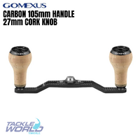 Gomexus 120mm Aluminium Handle 27mm Cork Knob Black