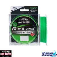 Dog Tooth Fluidcast Braid Hi Vis 150m
