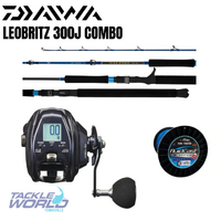 Combo Daiwa 23 Leobritz 300J/23SaltB56-4/6/50lb Braid