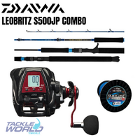 Combo Daiwa 23 Leobritz S500JP/23SaltB56-6/8/65lb Braid