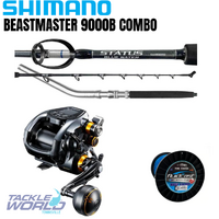 Combo Shimano Beastmaster 9000B/Status BWDD PE8-10/100lb Braid