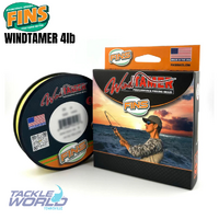 Fins Windtamer Hi-Vis Yellow Braid