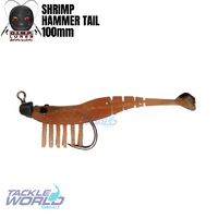 GIMP Shrimp Hammer Tail 100mm Rigged