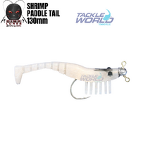 GIMP Shrimp 130mm Paddle Tail Rigged