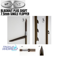 Hunt Blackout Plus Shaft - Single Flopper 7.5mm