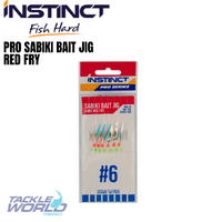 Instinct Pro Sabiki Bait Jig Ruby Red Fry