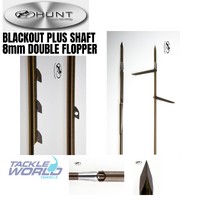Hunt Blackout Plus Shaft - Double Flopper 8mm 170cm