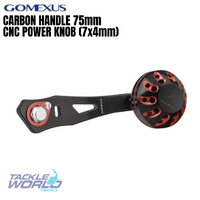 Gomexus Carbon Handle S 75mm CNC Power Knob A38 (7x4mm)