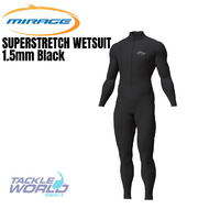 Mirage Superstretch Wetsuit 1.5mm Black