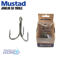 Mustad Jawlok 5x Treble 