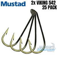 Mustad French Viking 2x (542) 25pk