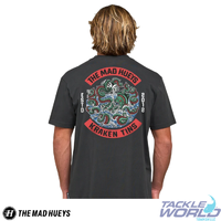 The Mad Hueys Tins Kraken Tee Vintage Black 