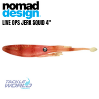 Nomad Live Ops Jerk Squid 4'' 
