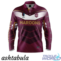 NRL State of Origin QLD Cyber Fishing Shirts