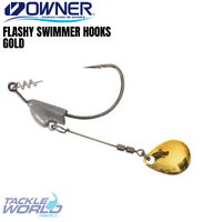 Owner Flashy Swimmer Hooks Gold