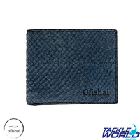 Ofishal Fish Leather Bifold Wallets
