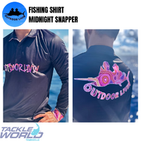 Outdoor Livin Shirt Midnight Snapper