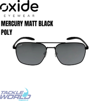 Oxide Sunglasses Mercury Matt Black Poly