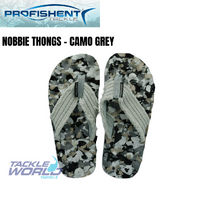 Profishent Nobbie Thongs - Grey Camo