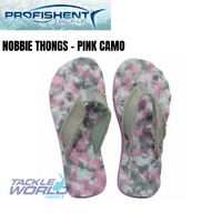 Profishent Nobbie Thongs - Pink Camo