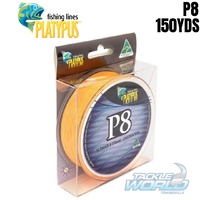 Platypus P8 Orange Braid 150yds