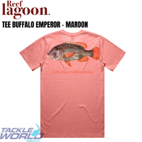Reef Lagoon Tee Buffalo Emperor Maroon
