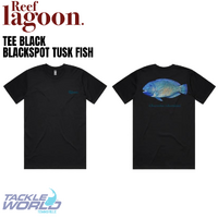 Reef Lagoon Tee Blackspot Tusk Fish Black 